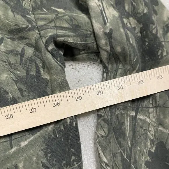 Ford Hoodie Mens 2XL Green Camo Built Ford Tough Pullover Sweatshirt Truck - Picture 6 of 8